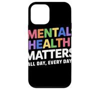 Mental Health Matters Colori Benessere Salute Mentale Custodia per iPhone 12 mini