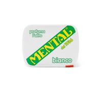 Mental Mentine Caramelle alla Menta Liquirizia BIANCA WHITE - Pacco da 24