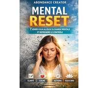 MENTAL RESET: 7 jours pour alléger ta charge mentale et reprendre le contrôle
