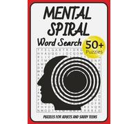 MENTAL SPIRAL: Darkly Funny Therapy Word Search for Emotionally Exhausted Adults