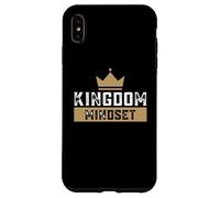 Mentalità del regno Guarda il re incoronato Gesù Custodia per iPhone XS Max