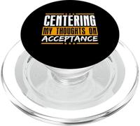 Mentalità di crescita incentrando i miei pensieri sull'accettazione PopSockets PopGrip per MagSafe