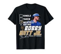 Mentally Dating Bobby Witt Jr. Kansas City Baseball MLBPA Maglietta