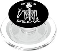Mentalmente malato ma totalmente freddo Scheletro depresso ma freddo PopSockets PopGrip per MagSafe