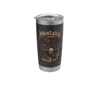 Mentalmente sono ancora nel Mosh Pit Metalhead Bicchiere termico in acciaio inox doppia parete