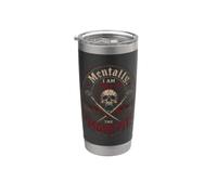 Mentalmente sono ancora nel Mosh Pit Metalhead Bicchiere termico in acciaio inox doppia parete