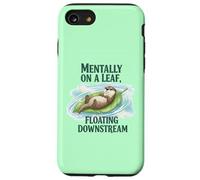 Mentalmente Su Una Foglia Galleggiante A Valle Lontra Consapevolezza Custodia per iPhone SE (2020) / 7/8