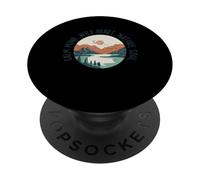 Mente calma, cuore selvaggio, anima natura PopSockets PopGrip Adesivo