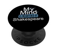 Mente illuminato Shakespeare Mindfulness Slogan PopSockets PopGrip Adesivo