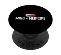 Mente maggiore Medicina Placebo PopSockets PopGrip Adesivo
