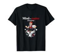 Mente sopra Materia Idraulico Gioco di Parole Cartone Animato Idraulico Maglietta