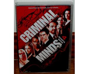 Menti Criminali (Criminal Minds) 4ª Stagione Completa DVD Nuovo Castellano