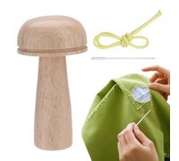 Mentilmente funghi Darner, calzino caro del calzino, di carrello in legno per riparare i | Macchina da cucire con manico solido e curvatura progressiva, un