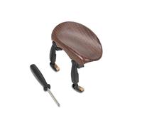 Mento Wittner Augsburg per violino 4/4 colore palissandro, mento centrale in plastica high-tech, altezza e inclinazione selezionabili, con cacciavite