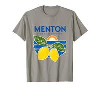 Mentone Costa Azzurra Citrus Coast Vacanze Souvenir Maglietta