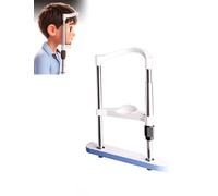 Mentoniera per strumenti ottici, supporto sollevabile per optometria, regolazione altezza 135-235 mm, design curvo, installazione semplice, per rifrattometro automatico e allenamento vista