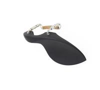 Mentoniera Per Violino In Legno Tinto Nero Con Vite Mentoniera In Argento Professionale 1/8 1/4 1/2 3/4 4/4 Accessori Per Parti Di Violino (Color : 1/8)