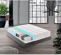 Mentor - Materasso Molle & Memory Med H3 MATRIMONIALE 180x200 Bio MED 4.1 DISP. MEDICO DETRAIBILE, Memory agli Oli Vegetali.