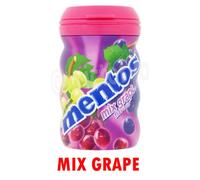 Mentos Chewy Dragees Menta Yogurt Sour Mix Smoothie Mix Bottiglia Uva 120g NUOVO
