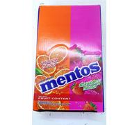 Mentos Fragola e Arancia FlavorCandy Stick Pack BreathMints Confezione da 30 ...