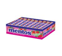 Mentos Fragola FlavorCandy Stick Pack Breath Ments Confezione da 30 + Spedizi...