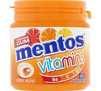 Mentos Gomma da masticare | Mentos Gum Vitamine | Mentos Gum | Mentos Dolci | 90 grammi Total