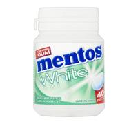 Mentos Gomme | Bottiglia Di Gomma Bianca E Verde Menta | Mentos Caramelle | 6 Pack | 900 Gram Total