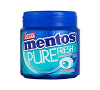 Mentos Gum Pure Fresh Mentolo Eucalipto - Confezione da 4 lattine