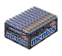 Mentos Liquirizia Menta, 40 Pack (40 x 38 g rotolo)