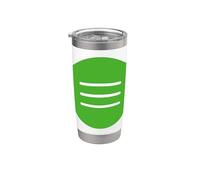 Menu Cerchio - Seleziona per più. Tre linee, Tre punti Bicchiere termico in acciaio inox doppia parete
