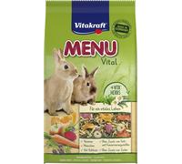 Menu Vital, Alimento Completo per Conigli Nani, Con Erbe Aromatiche E Verdura, R