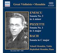 Menuhin Yehudi - GREAT VIOLINISTS:MENUHIN