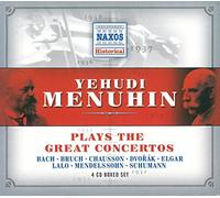 MENUHIN, YEHUDI - PLAYS THE GREAT CONCERTOS