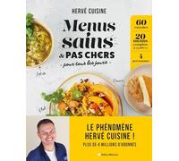 Menus sains & pas chers pour tous les jours: 60 recettes, 20 menus complets & équilibrés, 4 personnes