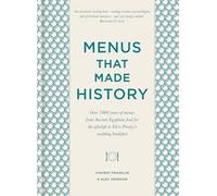 Menus That Made History: Over 2000 Years of Menus from Ancient Egyptian Food for the Afterlife to Elvis Presley's Wedding Breakfast: From the First Meal in Space to the Last Dinner on the Titanic