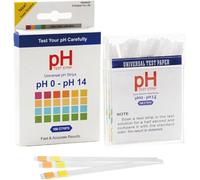 MenYiYDS 100 pcs cartine tornasole ph, Test del pH per determinare il valore del pH, Cartine tornasole per urina e saliva, Test per monitorare l'acidità del corpo e misurare il pH piscina