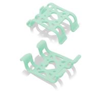 MenYiYDS 2 Pcs Clip di Fissaggio per Localizzatore GPS,Clip in Silicone per Localizzatore GPS per Accessori di Ricambio per Localizzatore di attività per Animali Gatti per Tractive GPS,Verde menta