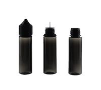 MenYiYDS-6 x 60ml Bottiglia liquida per, flagrante flessibile per animali domestici liquidi, bottiglia di unicorno liquido, bottiglia di vernice vuota, bottiglia di penna