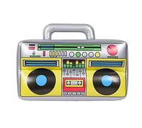 MenYiYDS Gonfiabile ghetto blaster vecchia scuola anni '80 anni '90 vestito retrò radio festa a tema vestito carnevale carnevale costume decorazione accessori
