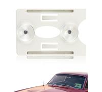 MenYiYDS Supporto per Carte da Parcheggio con Ventosa per Auto 5mm Spessore Portabollo Parabrezza Porta Telepass Contrassegno Disabili Tagliando Documenti per Auto Furgoni Roulotte