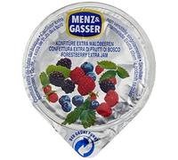 Menz&Gasser Confettura Extra di Frutti di Bosco Monodose Premium Quality, con Frutta di Alta Qualità, 100% Made in Italy, 100 Porzioni x 25 g
