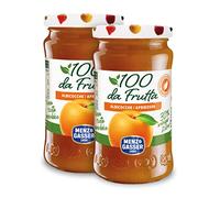 Menz&Gasser, Composta di Albicocche 100Dafrutta, 100% Frutta IQF di Alta Qualità, Lavorata con Passione in Trentino-Südtirol, Senza Glutine, Vegan, 2 Vasi x 240 g