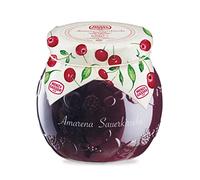 Menz&Gasser Confettura Extra di Amarene Edel Plus, con Frutta di Alta Qualità in pezzi, 1 Vaso x 620 g