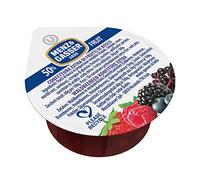 Menz&Gasser Confettura Extra di Frutti di Bosco Monodose Premium Quality, con Frutta di Alta Qualità, 100% Made in Italy, 100 Porzioni x 25 g