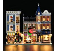 MENZAVA Kit di Illuminazione a LED Compatibile con LEGO 10255 Piazza dell’Assemblea CREATOR Expert Modello da Costruire - Set di luci per a LED Il Modello (Non includere Il Modello)