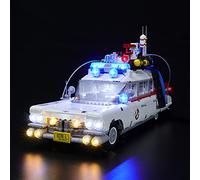 MENZAVA Kit di Illuminazione a LED Compatibile con LEGO 10274 ECTO-1 Ghostbusters Icons Modello da Costruire - Set di luci per a LED Il Modello (Non includere Il Modello)