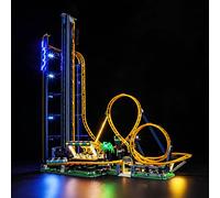 MENZAVA Kit di Illuminazione a LED Compatibile con LEGO 10303 Montagne russe Icons Modello da Costruire - Set di luci per a LED Il Modello (Non includere Il Modello)