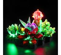 MENZAVA Kit di Illuminazione a LED Compatibile con LEGO 10309 Piante grasse Botanical Collection Modello da Costruire - Set di luci per a LED Il Modello (Non includere Il Modello)