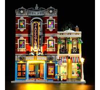 MENZAVA Kit di Illuminazione a LED Compatibile con LEGO 10312 Jazz Club Icons Modello da Costruire - Set di luci per a LED Il Modello (Non includere Il Modello)