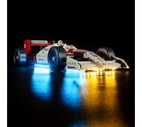 MENZAVA Kit di Illuminazione a LED Compatibile con LEGO 10330 McLaren MP4/4 e Ayrton Senna Icons - Set di Luci per Il Modello (Non Incluso)